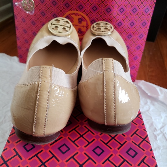 Tory Burch Caroline flats (Camellia Pink) - Picture 2 of 4